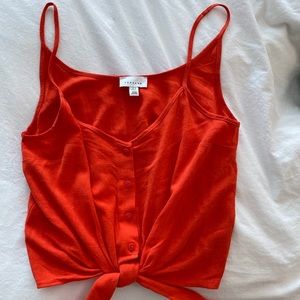 Front Knot Tie Cami Top